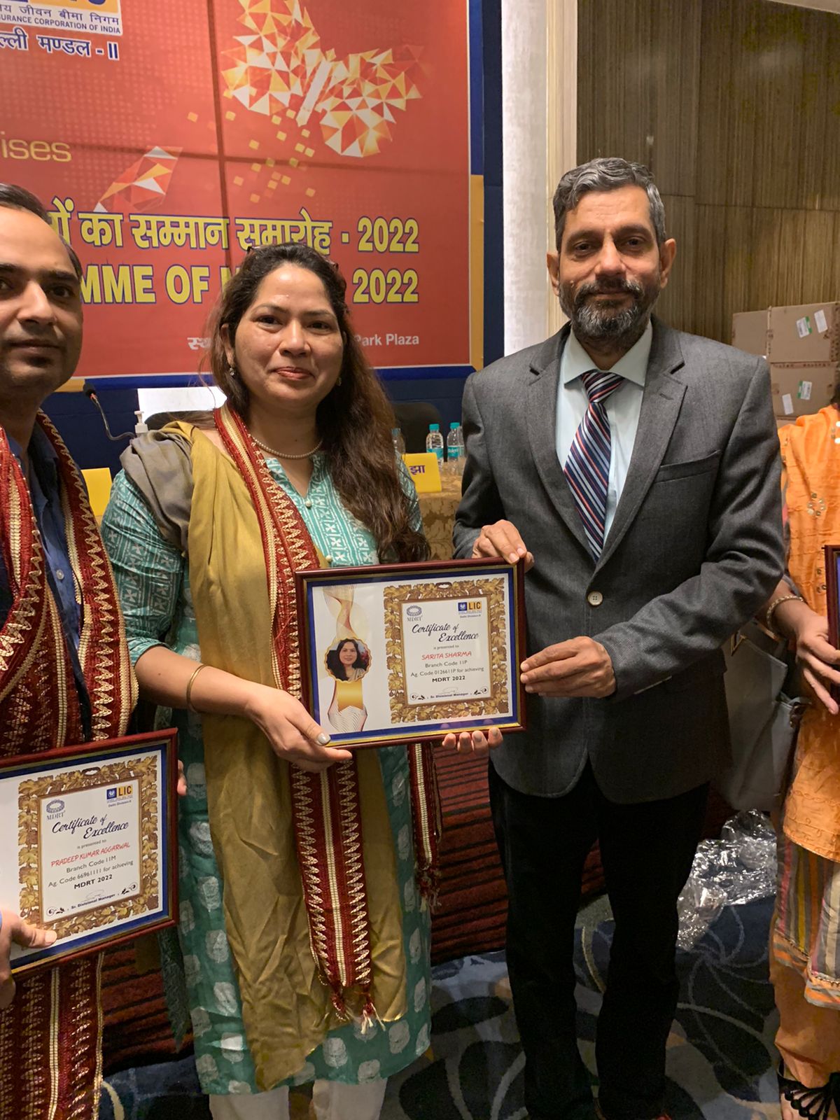Awarded for Best Performance MDRT 2022