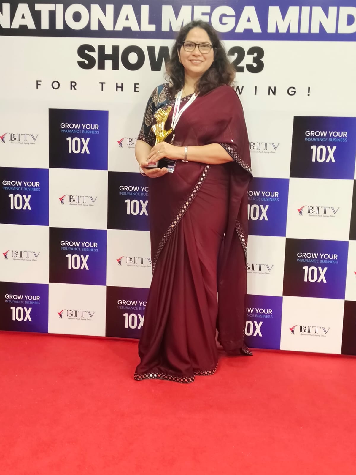 Honored for Best Performance